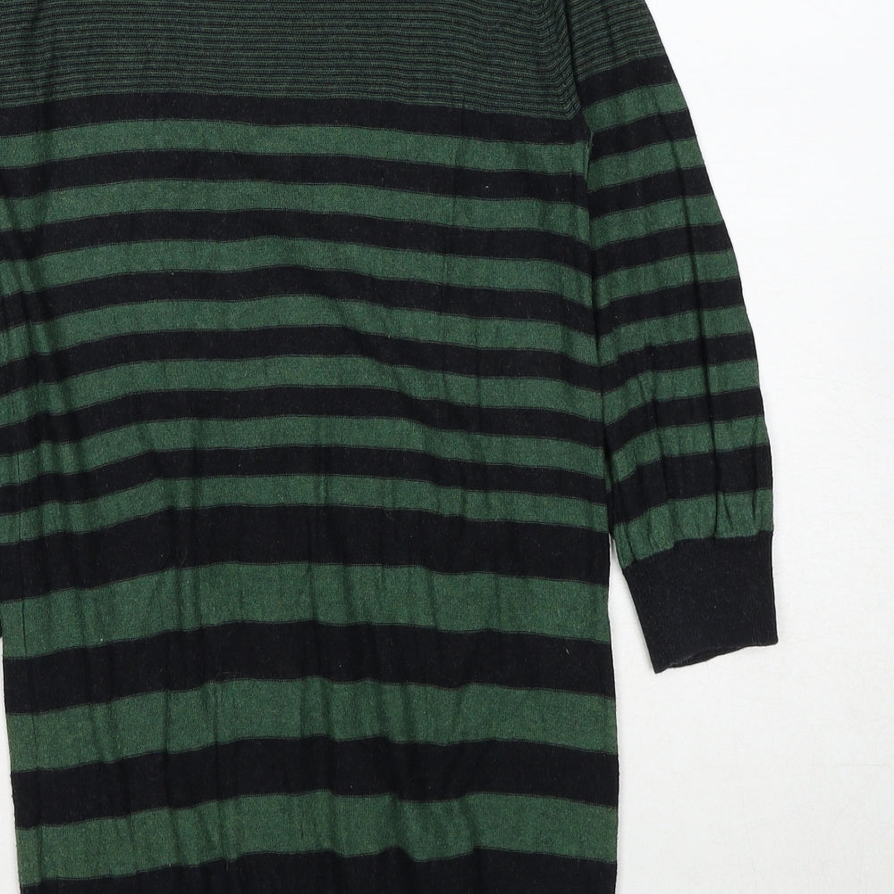 Womens UK Size 12 Topshop Green Cardigan Jumper