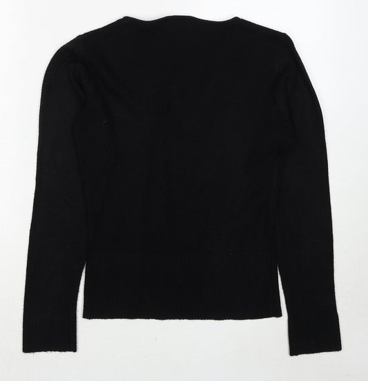 Womens UK Size 10 Internacionale Black Pullover Jumper