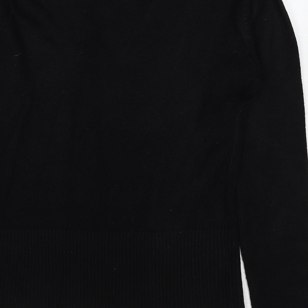 Womens UK Size 10 Internacionale Black Pullover Jumper