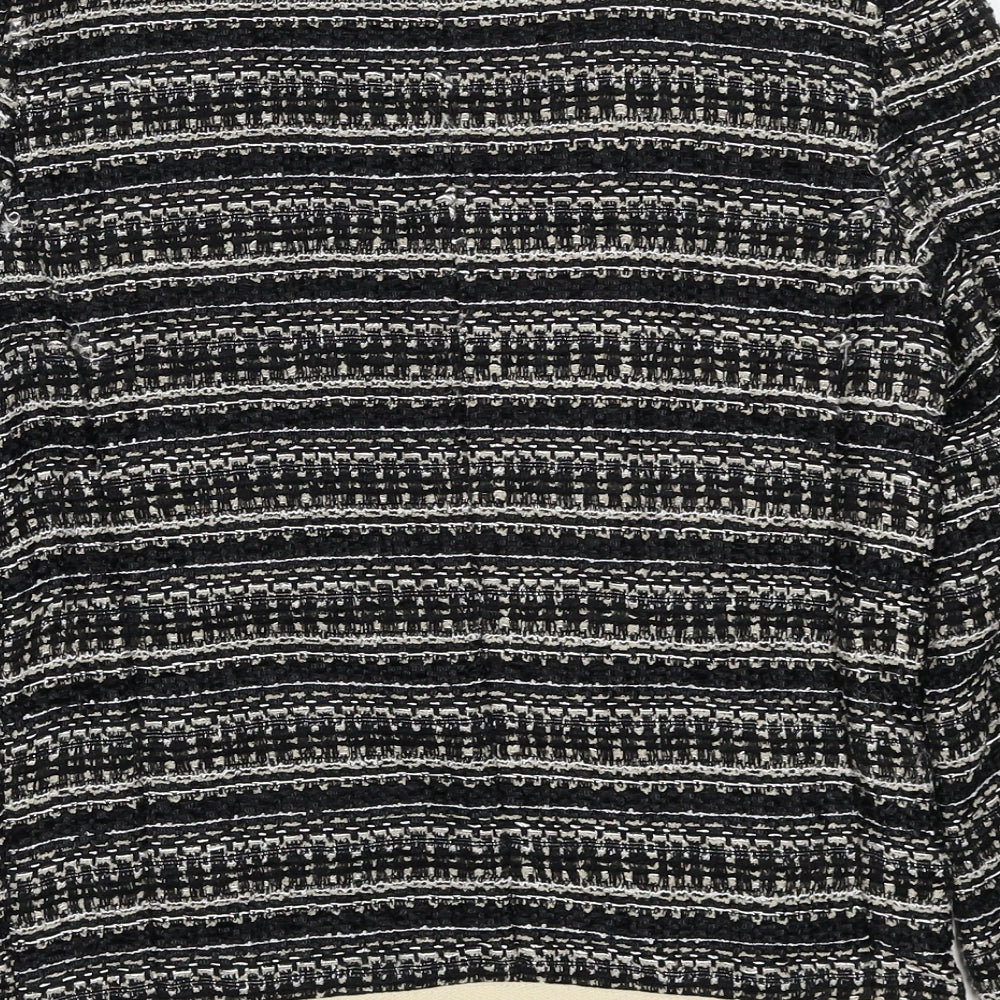 Womens UK Size 8 NEXT Black Cardigan Jumper