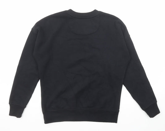 Womens UK Size 6 Jack Wills Black Pullover Sweatshirt