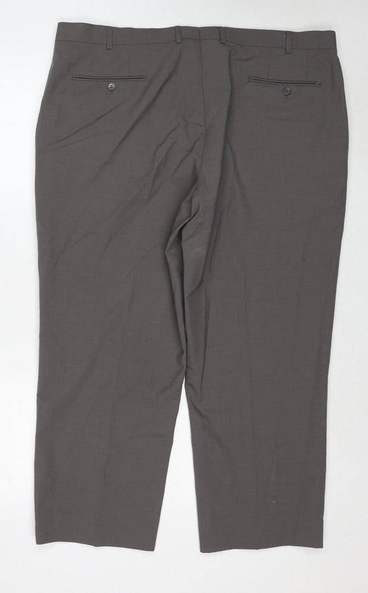 Mens UK Size 42 in Skopes Regular Fit Chino Brown Trousers