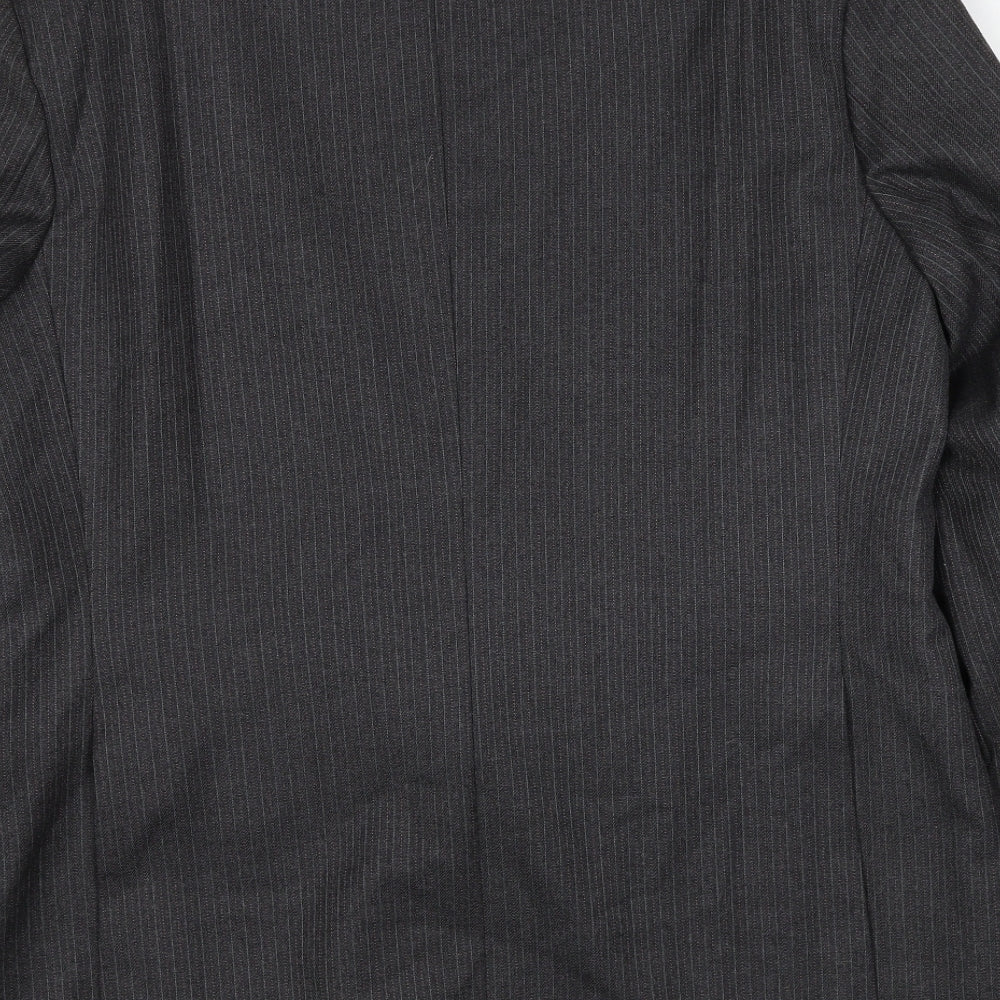 Mens UK Size 44 Greenwoods Regular Grey Suit Jacket