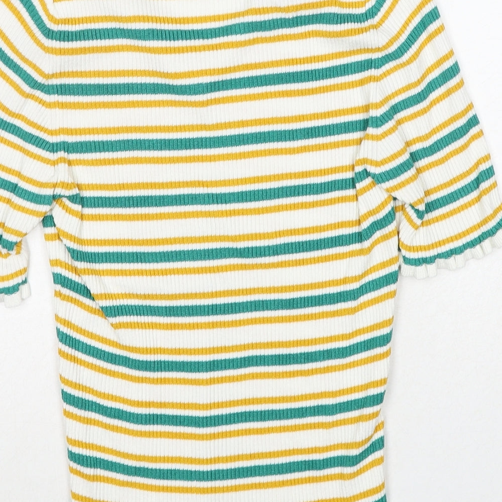 Womens UK Size S NEXT Multicoloured Pullover Jumper