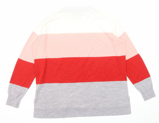 Womens UK Size 12 Dorothy Perkins Multicoloured Pullover Jumper