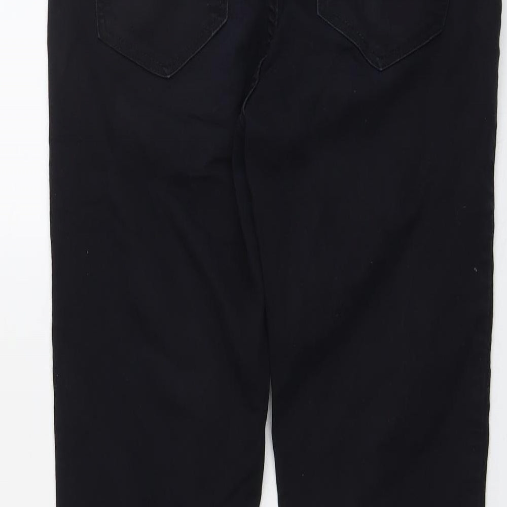 New Look Womens Blue Cotton Skinny Jeans Size 10 L27 in Regular Button