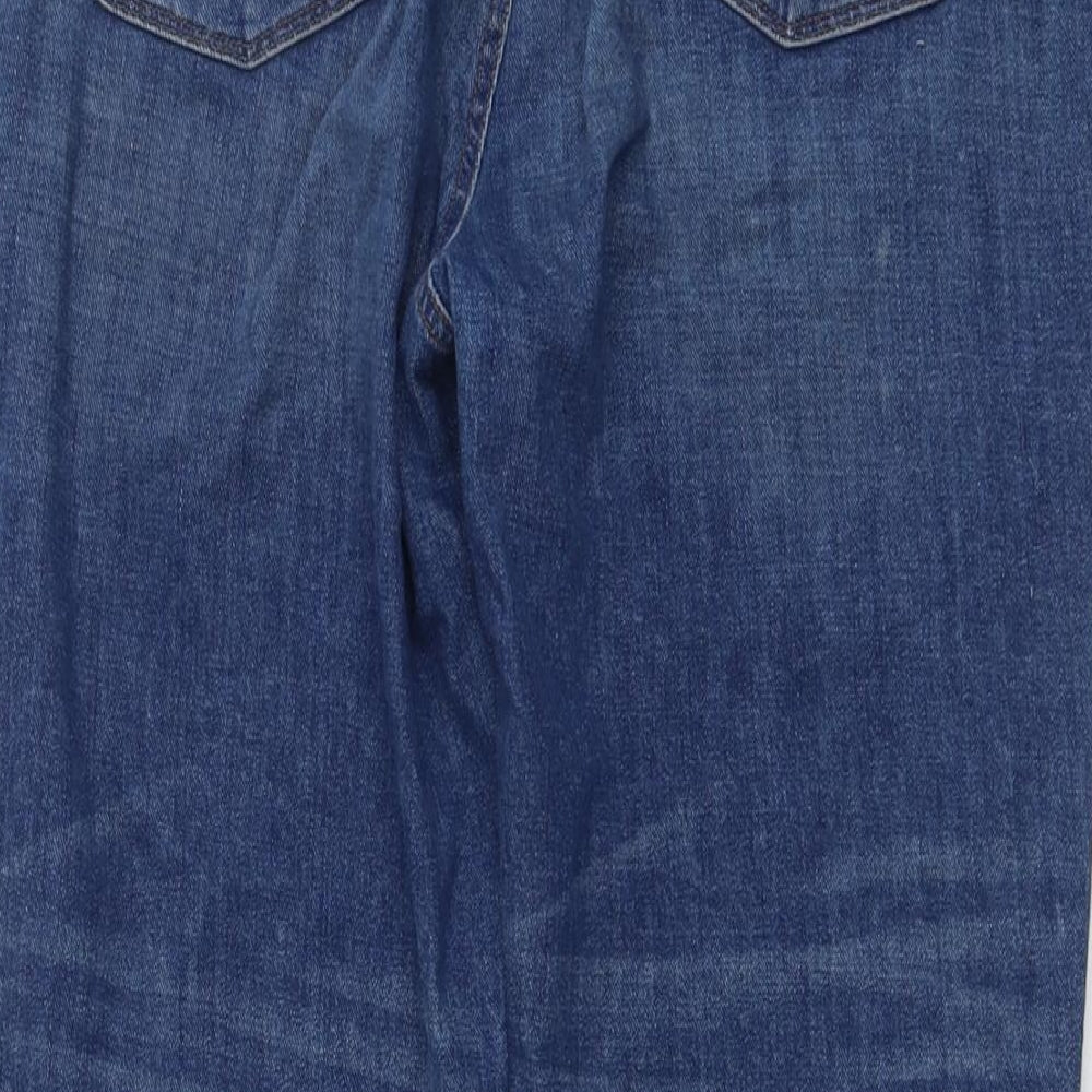 J Brand Mens Blue Cotton Straight Jeans Size 32 in L28 in Regular Button