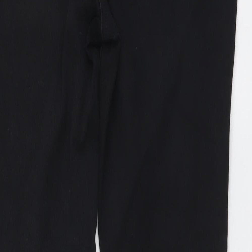 NEXT Womens Black Cotton Skinny Jeans Size 10 L26 in Regular