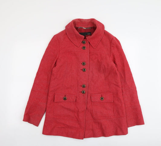 Womens UK Size 10 NEXT Red Jacket