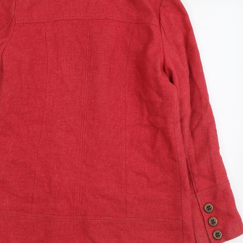 Womens UK Size 10 NEXT Red Jacket