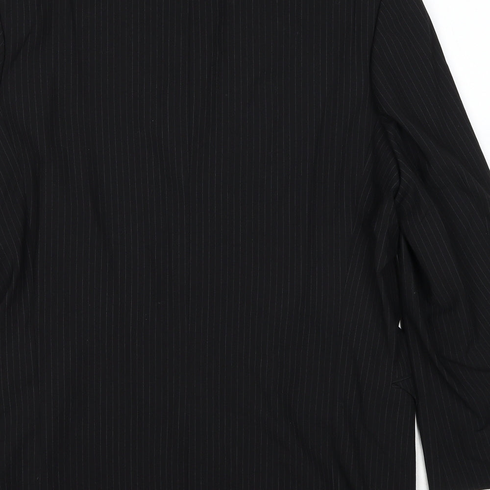 Mens UK Size 40 NEXT Regular Black Suit Jacket
