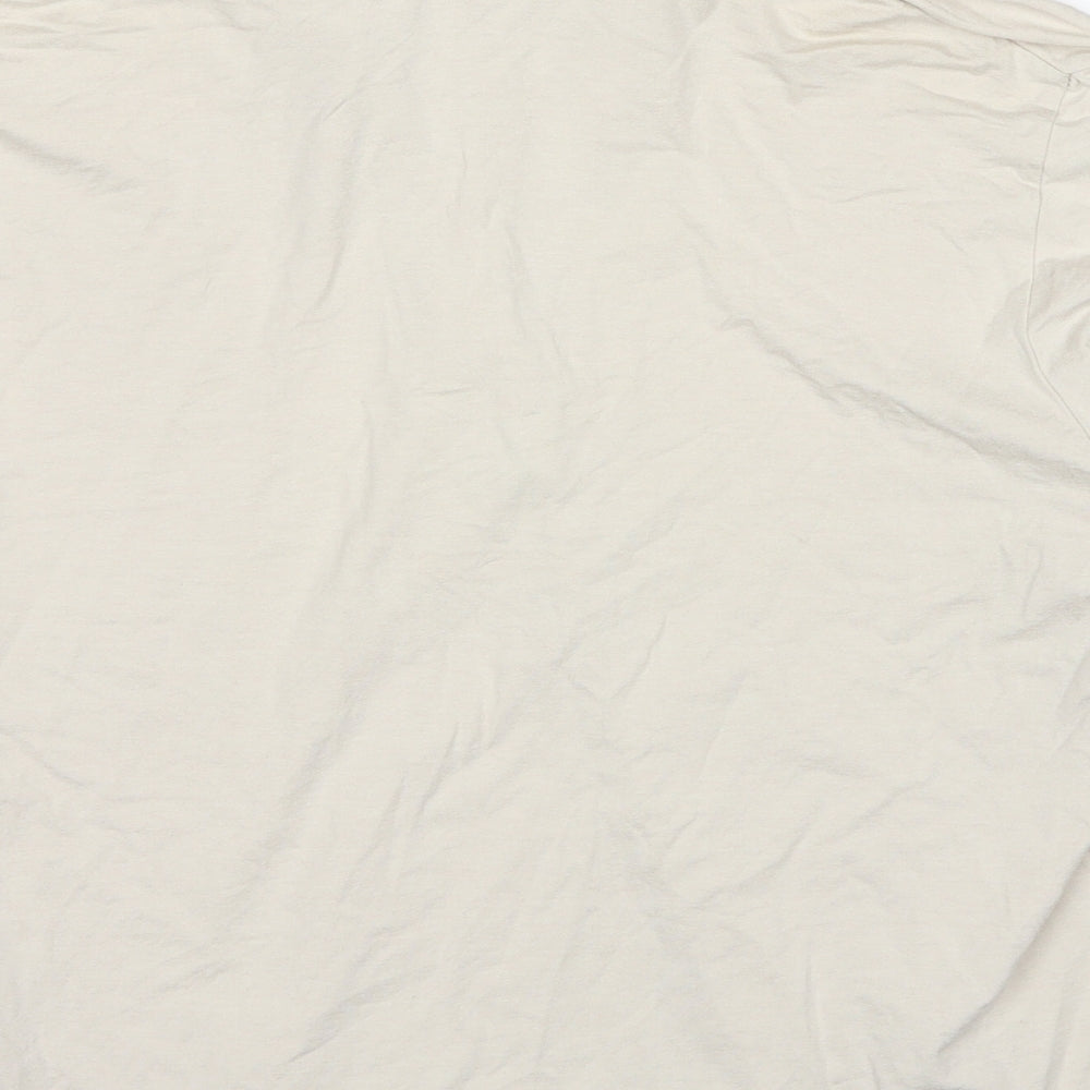 Womens UK Size 18 New Look Beige Basic Polo