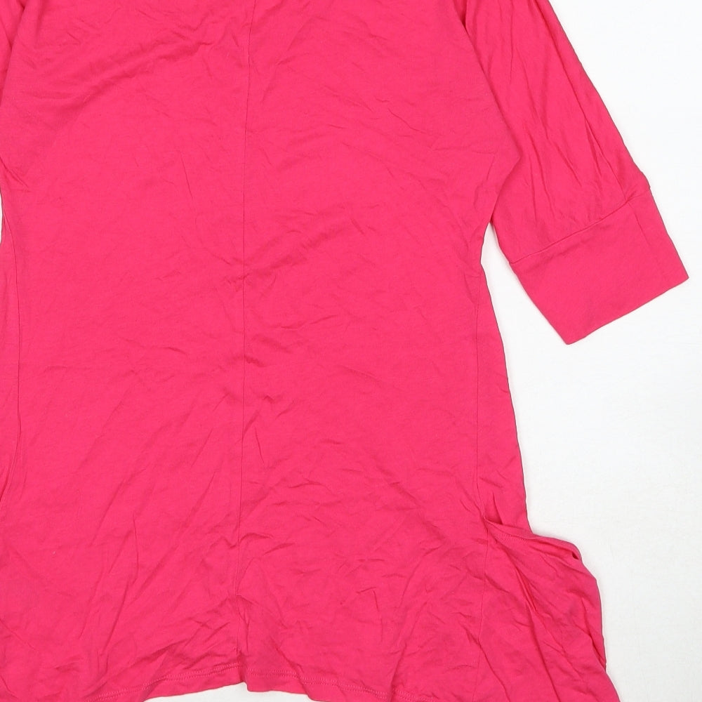 Womens UK Size 8 Marks and Spencer Pink Basic Tank