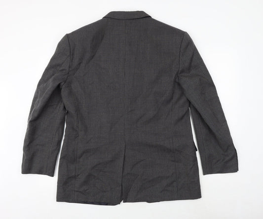 Mens UK Size 42 Marks and Spencer Regular Black Suit Jacket