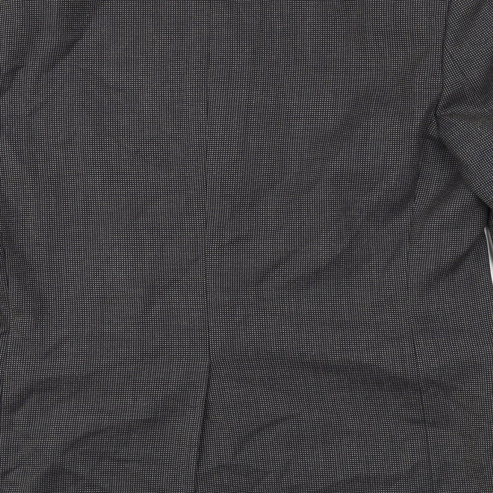 Mens UK Size 42 Marks and Spencer Regular Black Suit Jacket