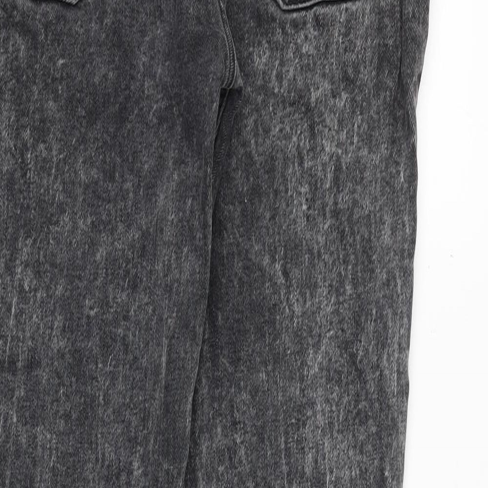 Mens UK Size 32 in River Island Regular Fit Skinny Grey Jeans