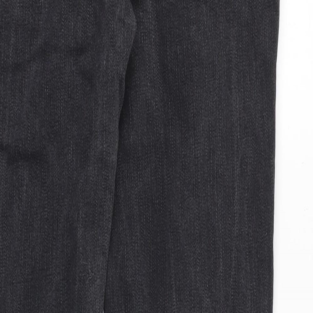 Mens UK Size 32 in River Island Regular Fit Skinny Grey Jeans