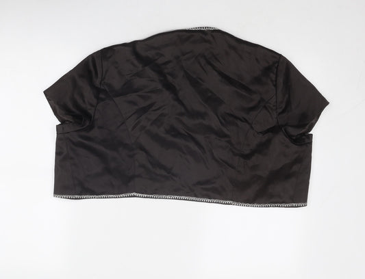 Debut Womens Brown Jacket Size 20