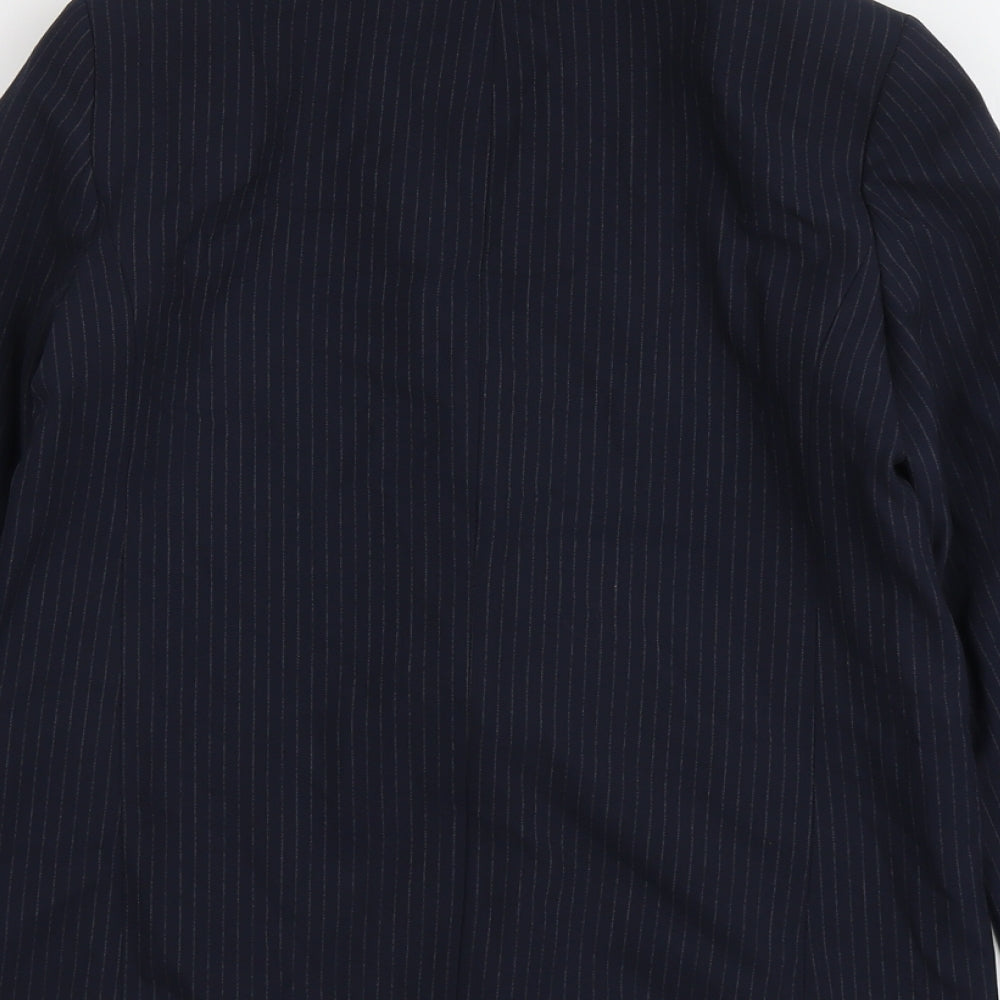Womens UK Size 8 Marks and Spencer Regular Blue Suit Jacket