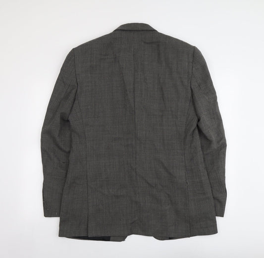 Mens UK Size 42 Marks and Spencer Regular Black Suit Jacket