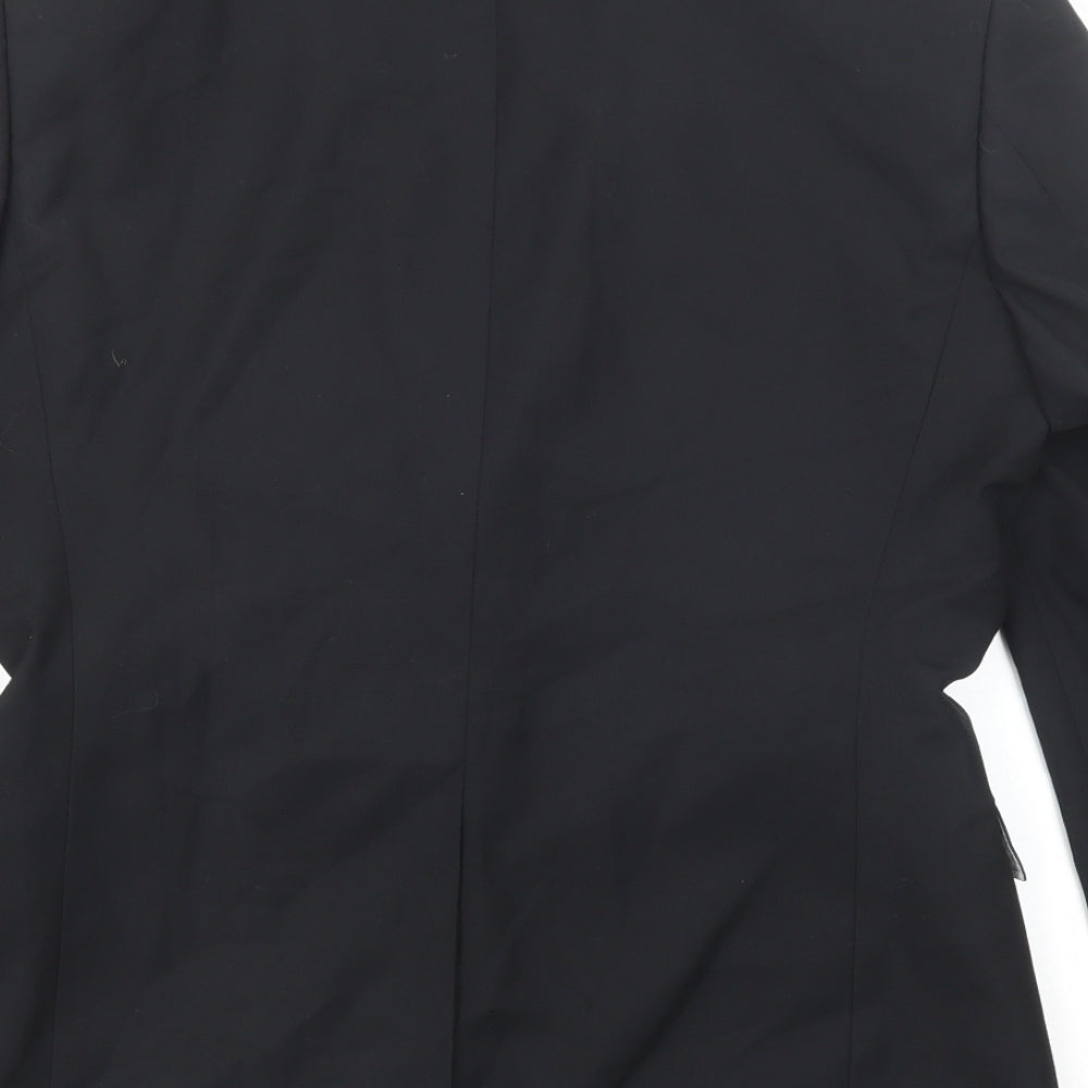 Mens UK Size 38 Ventuno 21 Regular Black Suit Jacket