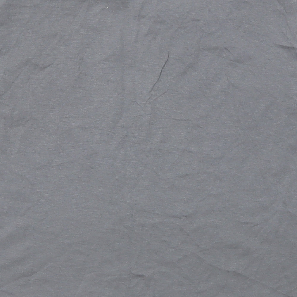 Womens UK Size M MP Grey Basic T-Shirt