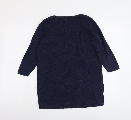 Womens UK Size 10 New Look Blue Pullover Jumper