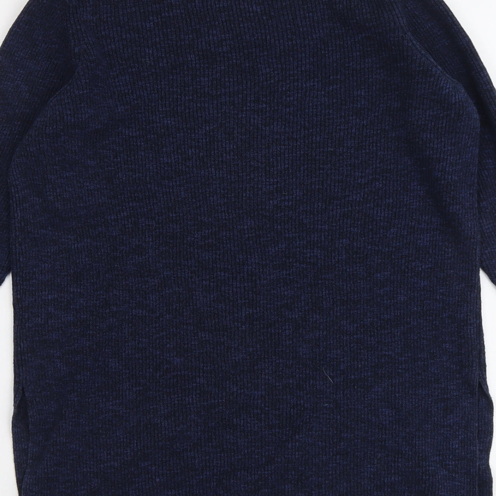 Womens UK Size 10 New Look Blue Pullover Jumper