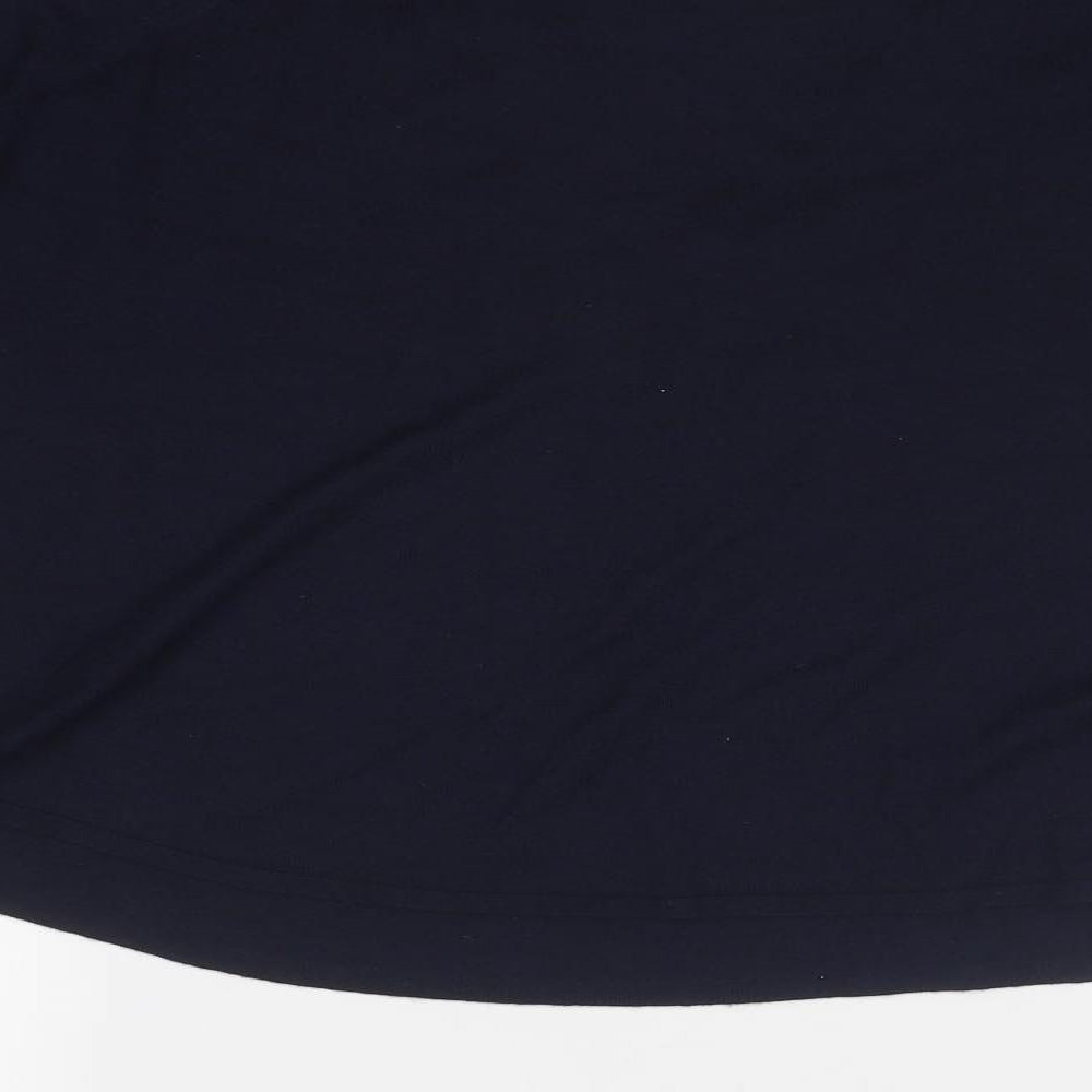 Womens UK Size S Mango Blue Pullover Jumper