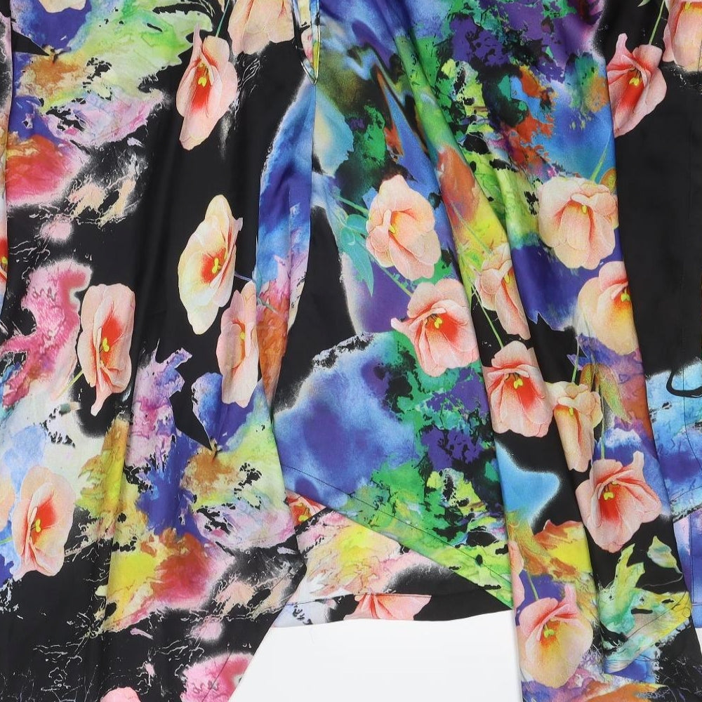 Womens UK Size 10 Alice & You Multicoloured Basic Blouse