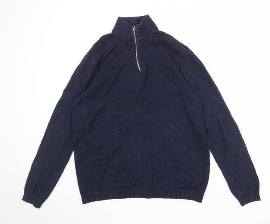 Mens UK Size XL ASOS Blue Pullover Jumper