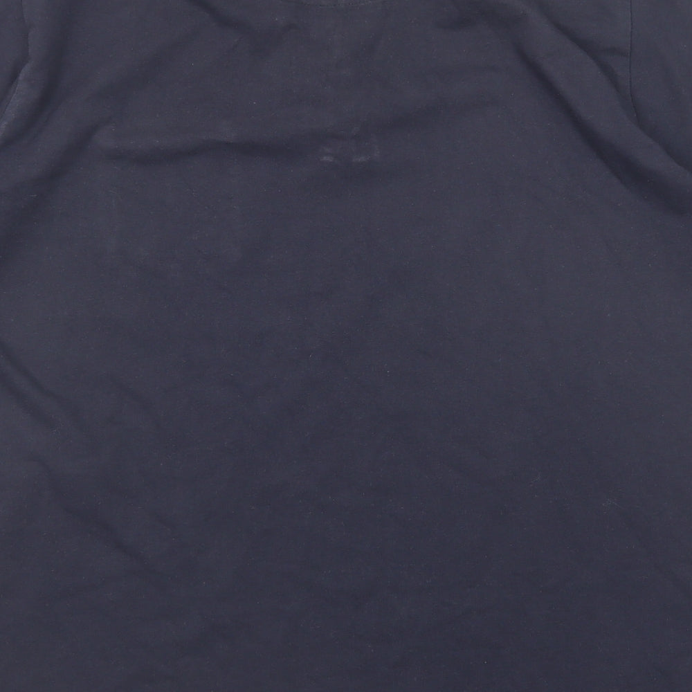 Kukri Mens Blue Cotton Polo Size XL Collared Button