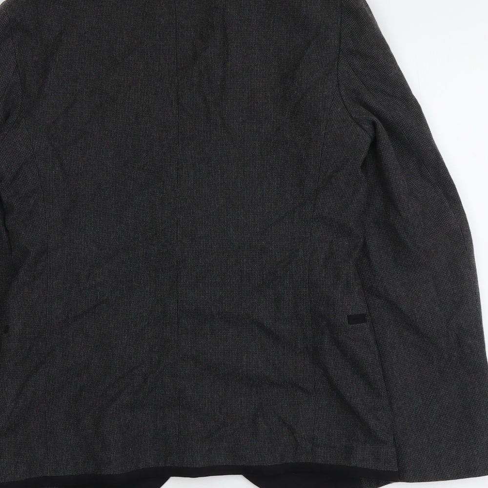 Mens UK Size 36 Zara Regular Grey Suit Jacket