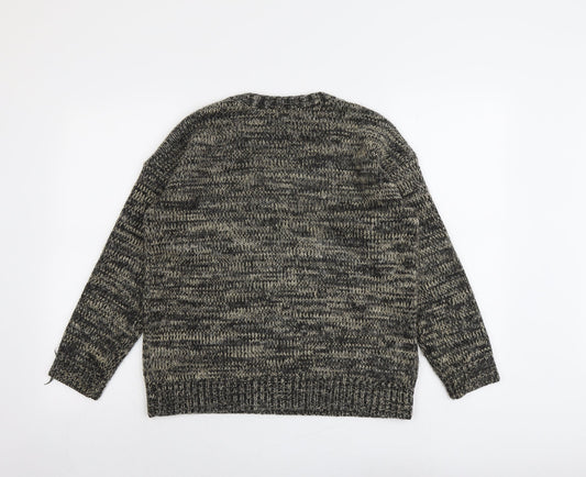 Womens UK Size 8 Marks and Spencer Brown Pullover Jumper