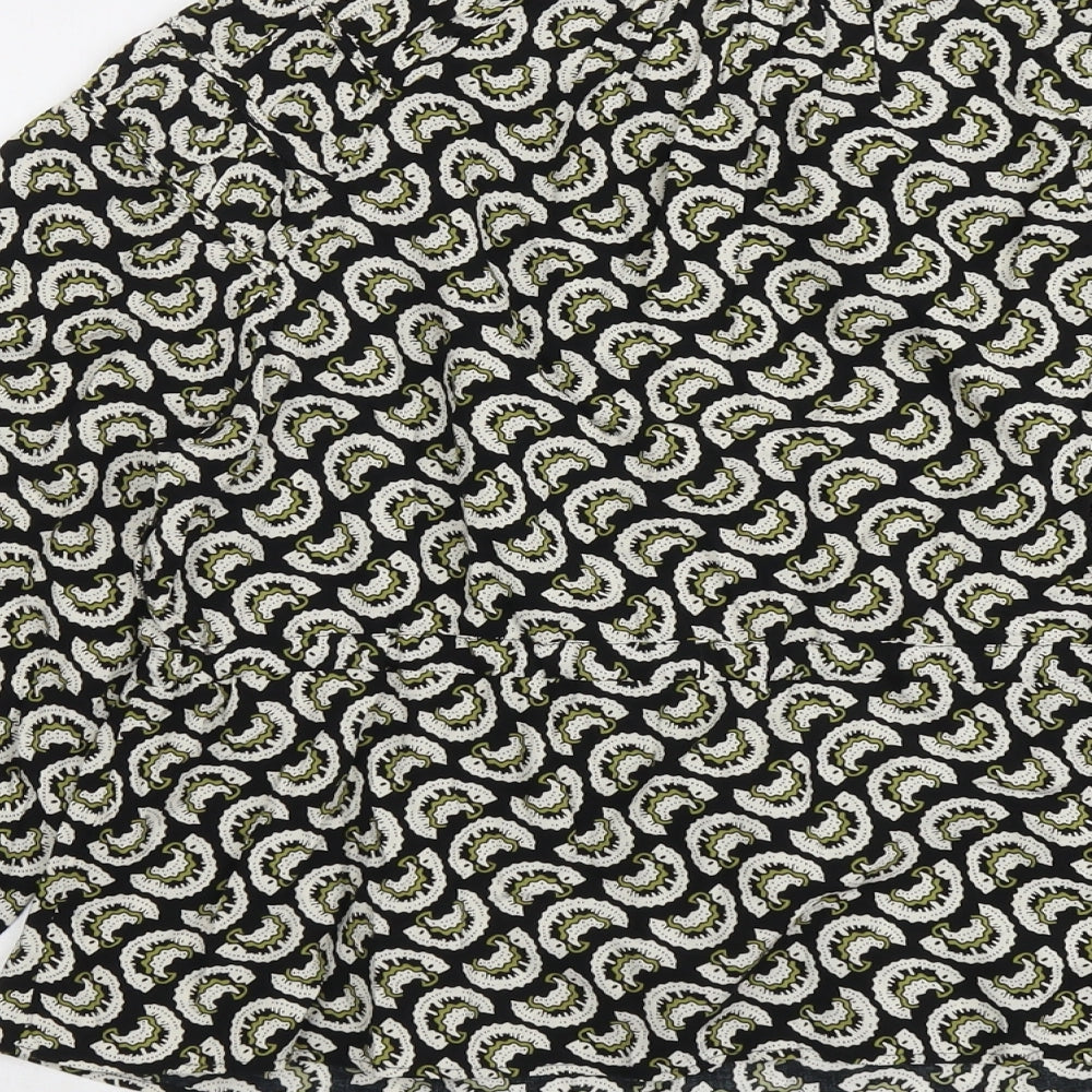Womens UK Size 8 Per Una Black Basic Blouse