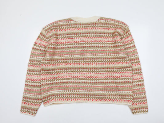 Womens UK Size XL Marks and Spencer Multicoloured Pullover Jumper