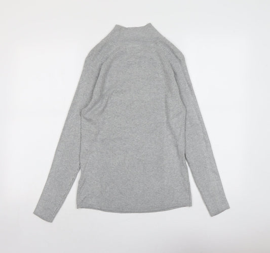 Womens UK Size 10 Marks and Spencer Grey Pullover Jumper