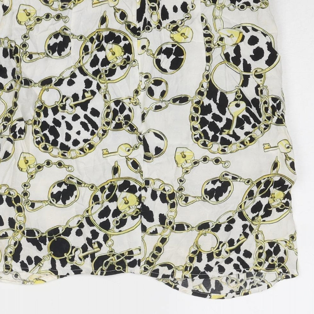 Womens UK Size 6 Topshop A-Line Skirt
