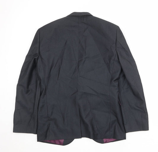 Mens UK Size 38 NEXT Regular Grey Suit Jacket