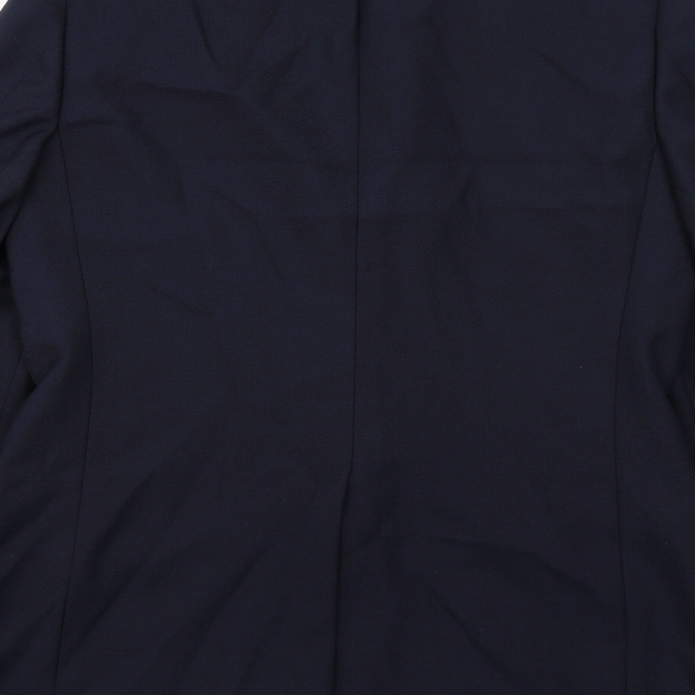 Golden Bear Mens Blue Polyester Jacket Suit Trousers Size 42 Regular