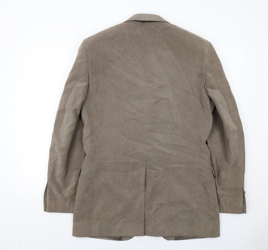Mens UK Size 38 Marks and Spencer Regular Brown Suit Jacket