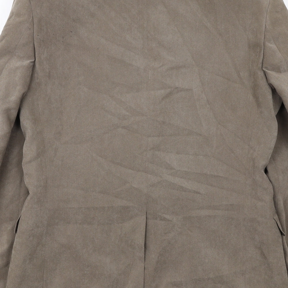 Mens UK Size 38 Marks and Spencer Regular Brown Suit Jacket