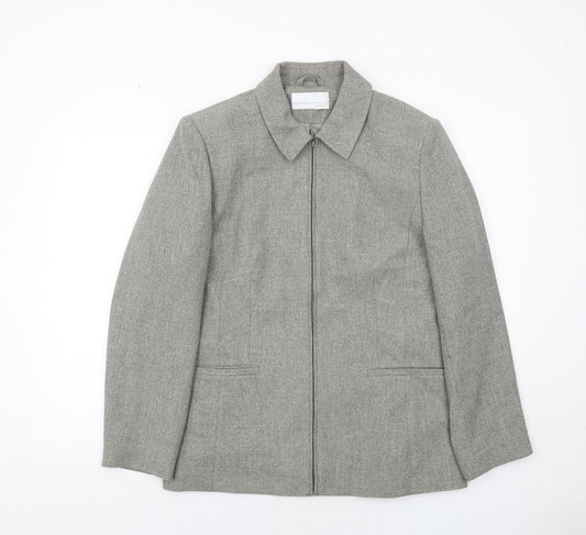 Womens UK Size 16 AMARANTO Grey Jacket