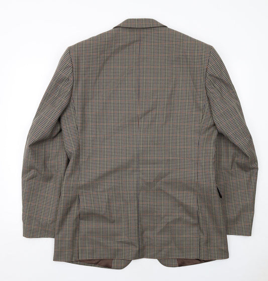 Mens UK Size 42 Skopes Regular Brown Suit Jacket