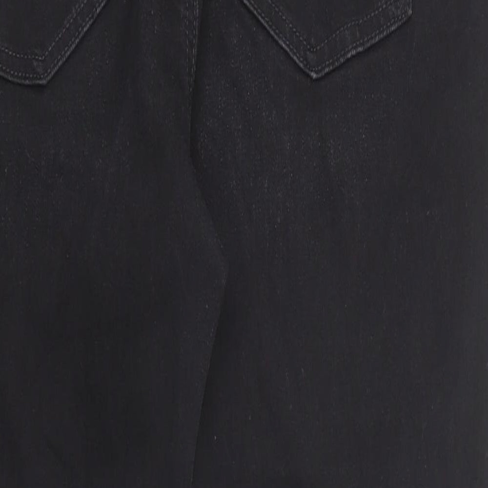 Gap Womens Black Cotton Skinny Jeans Size 32 in Regular Zip