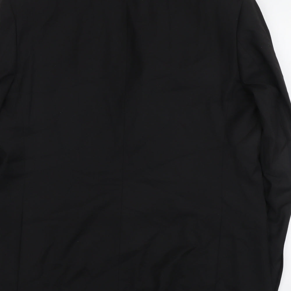 Mens UK Size 42 Marks and Spencer Regular Black Suit Jacket