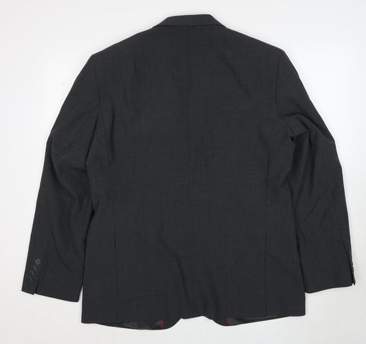 Mens UK Size 42 Marks and Spencer Regular Grey Suit Jacket