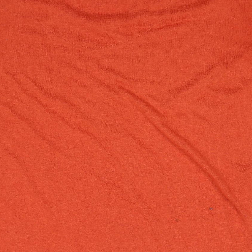 Womens UK Size 12 NEXT Orange Basic Blouse