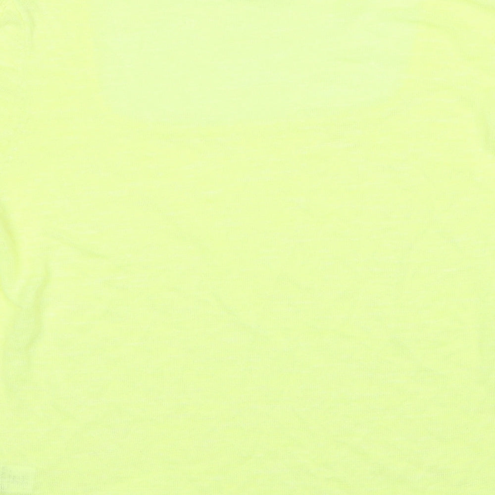 Womens UK Size 14 NEXT Yellow Basic Blouse