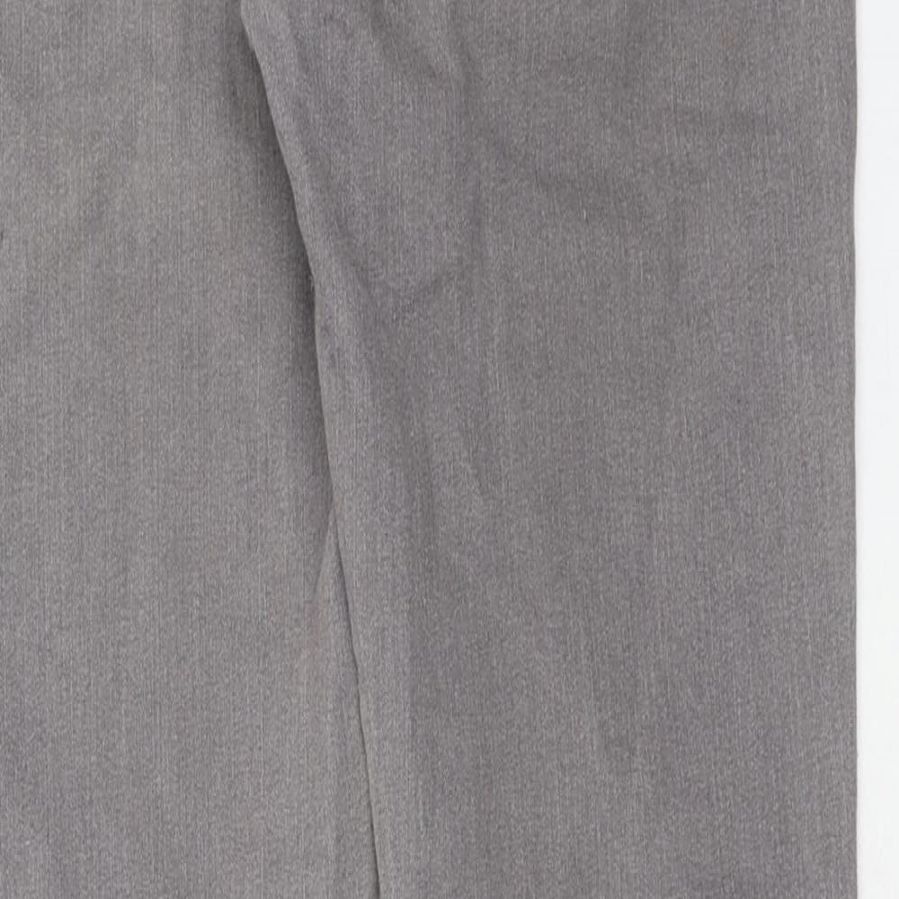 Womens UK Size 12 H&M Regular Fit Skinny Grey Jeans
